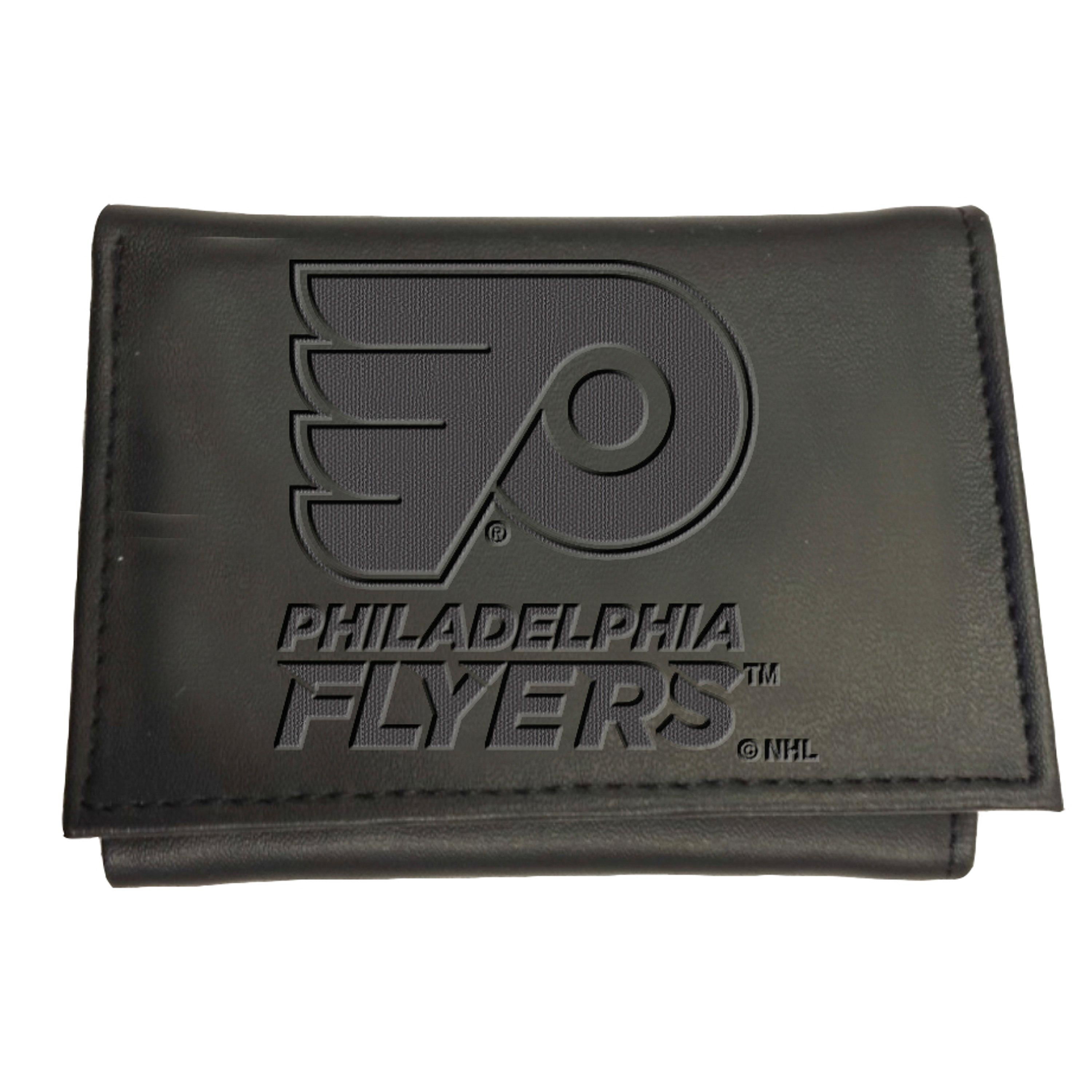 Philadelphia Flyers, Tri-Fold Wallet, Black - Sports Gifts, Sports Memorabilia, Sports Collectibles, Fan Shop