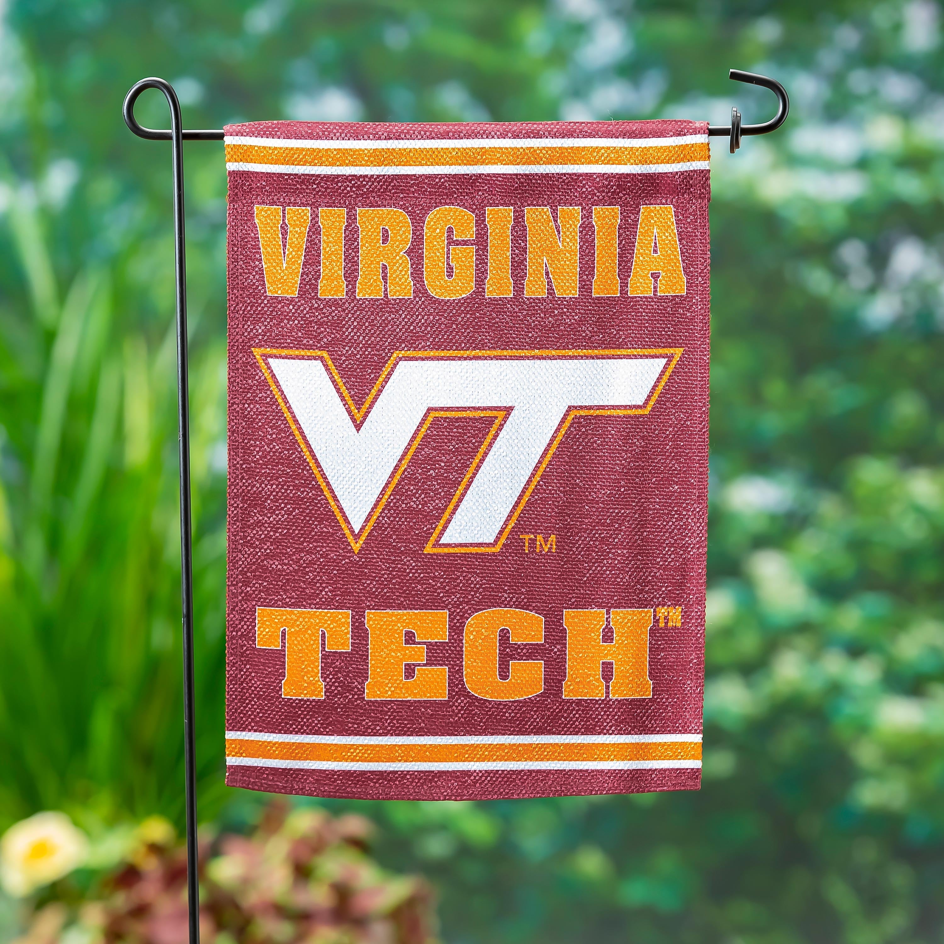 Embossed Suede Flag, GDN Size, Virginia Tech - Sports Collectibles, Sports Memorabilia, Sports Fan Shop, Sports Gifts