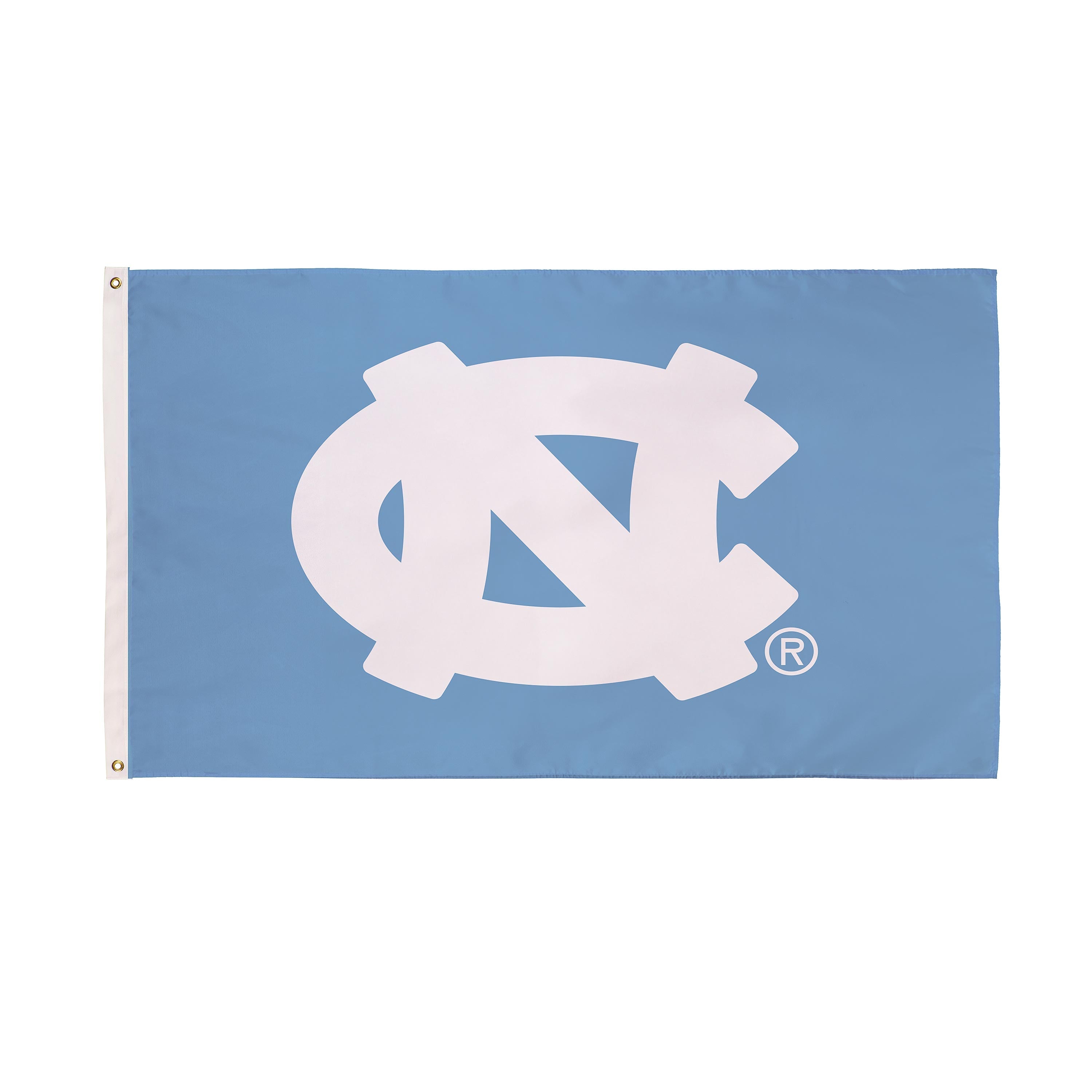 3'x5' Single Sided Flag w/ 2 Grommets, University of North Carolina - Sports Gifts, Sports Memorabilia, Sports Collectibles, Fan Shop