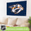 3'x5' Single Sided Flag w/ 2 Grommets, Nashville Predators - Sports Gifts, Sports Memorabilia, Sports Collectibles, Fan Shop