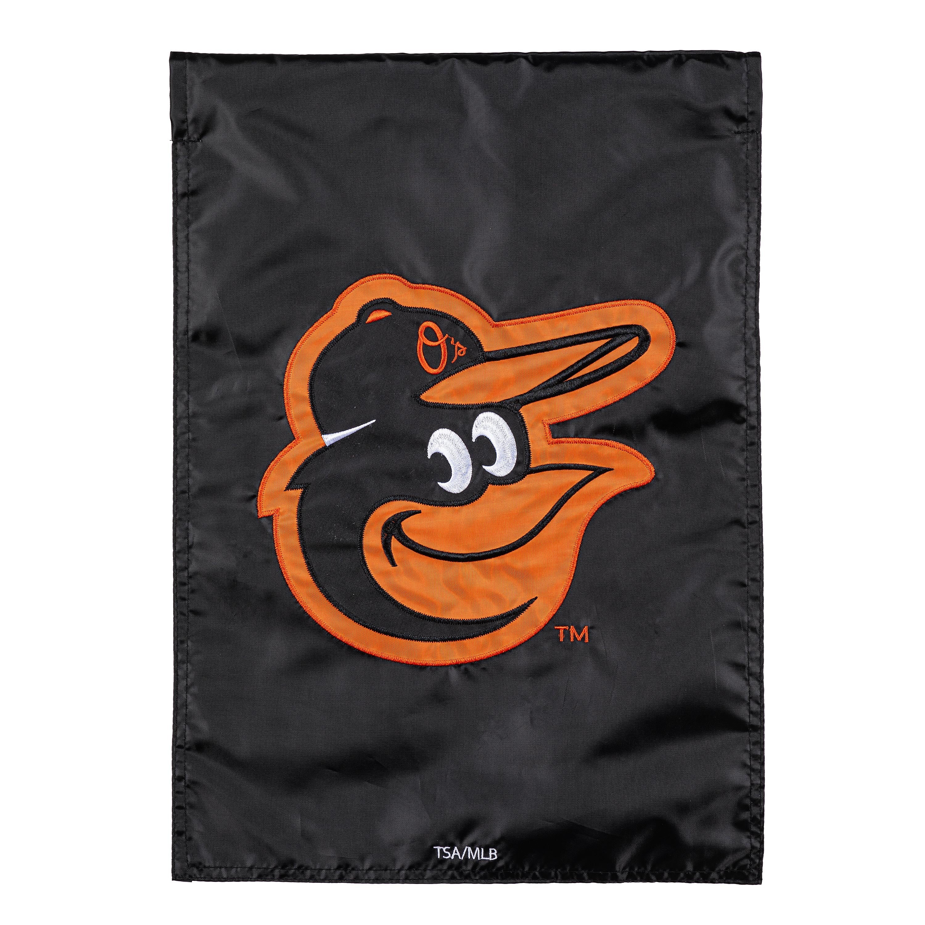 Baltimore Orioles Applique Flag, GDN - Sports Collectibles, Sports Memorabilia, Sports Fan Shop, Sports Gifts