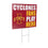 Iowa State University Coroplast Yard Sign "Fans Play Here"