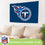 Tennessee Titans Single Sided Flag w/ 2 Grommets, 3'x5' - Sports Gifts, Sports Memorabilia, Sports Collectibles, Fan Shop