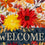 Fall Floral Applique House Flag - Sports Collectibles, Sports Memorabilia, Sports Fan Shop, Sports Gifts