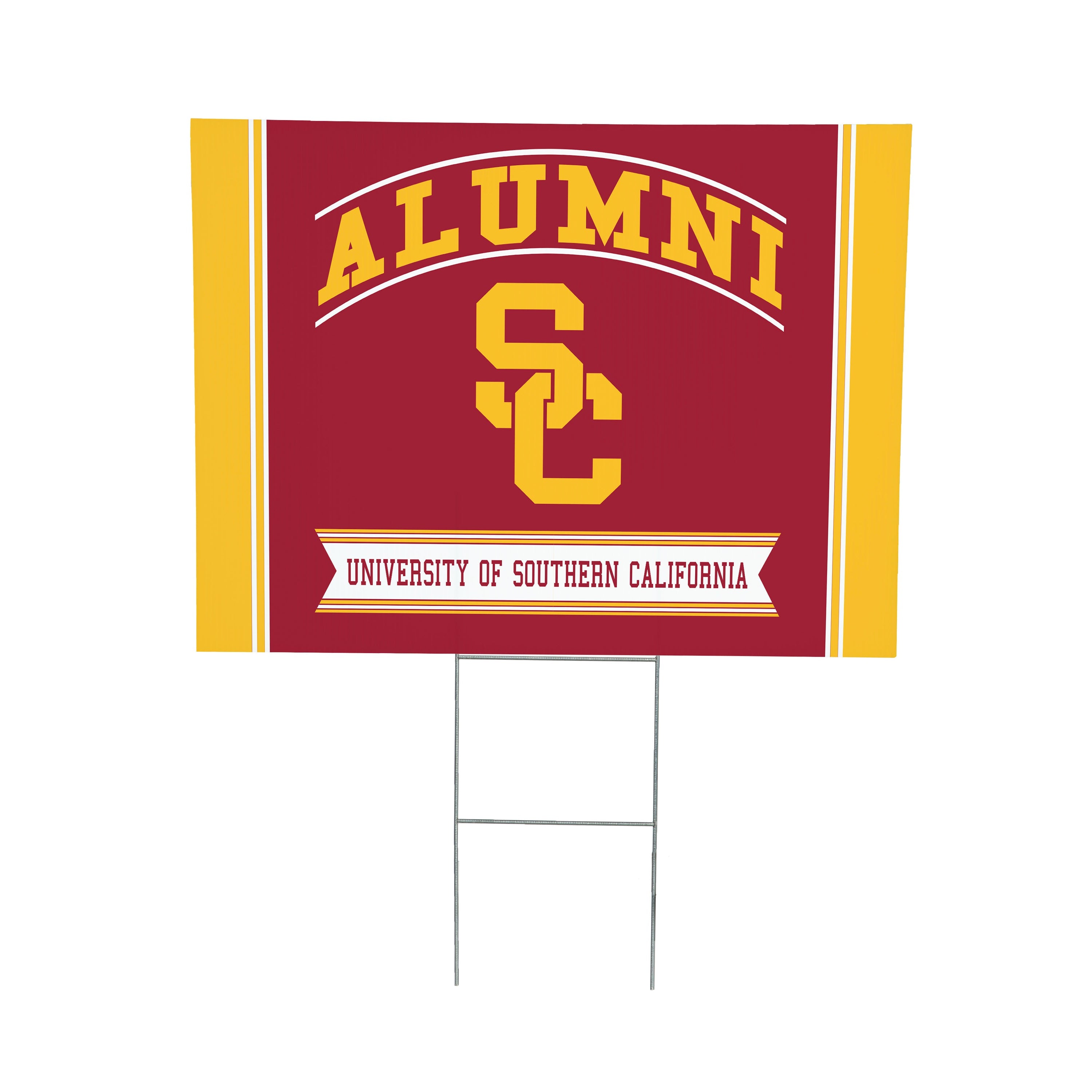 University of Southern California Coroplast Yard Sign Alumni - Sports Gifts, Sports Memorabilia, Sports Collectibles, Fan Shop