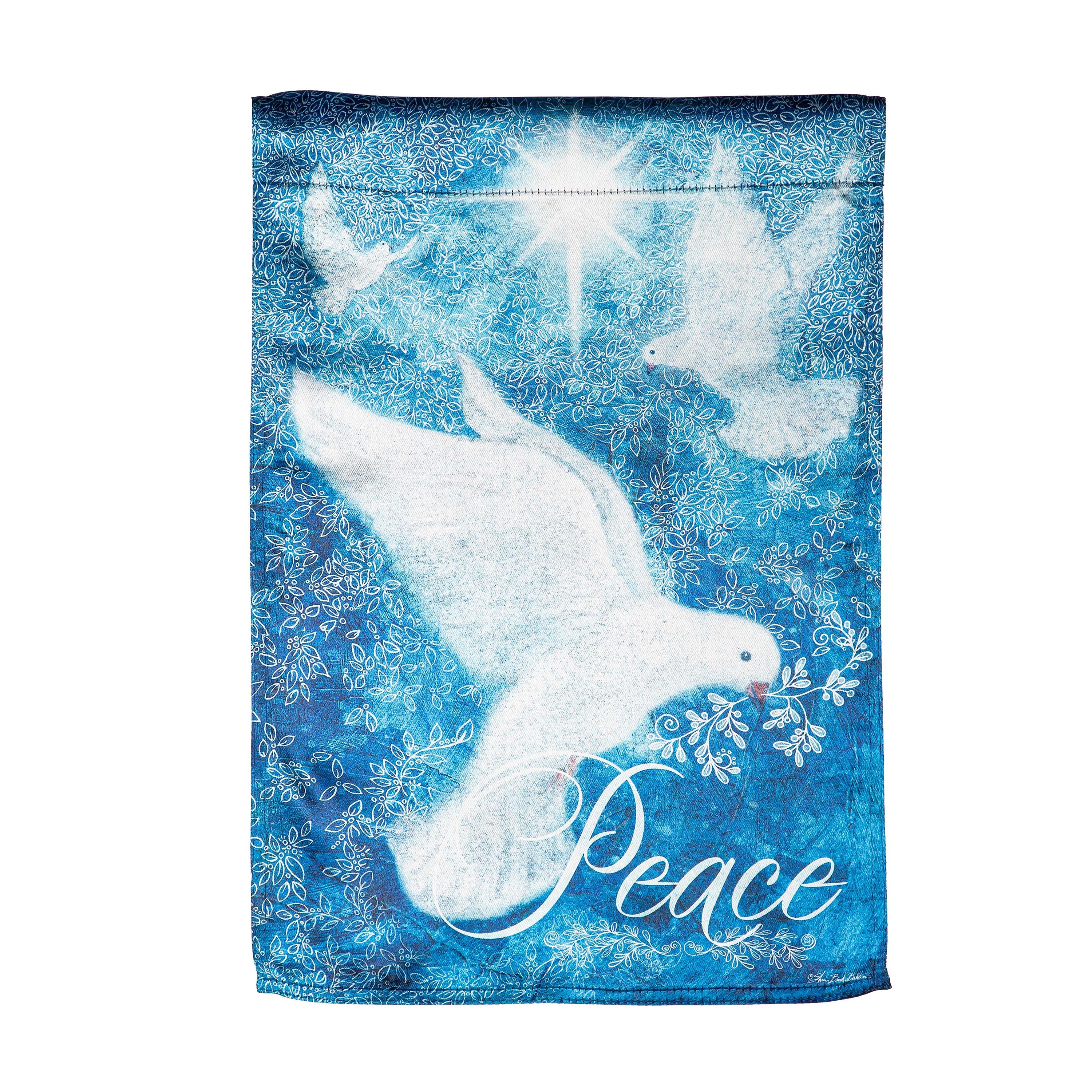 Dove Piece Trio Lustre Garden Flag - Sports Gifts, Sports Memorabilia, Sports Collectibles, Fan Shop