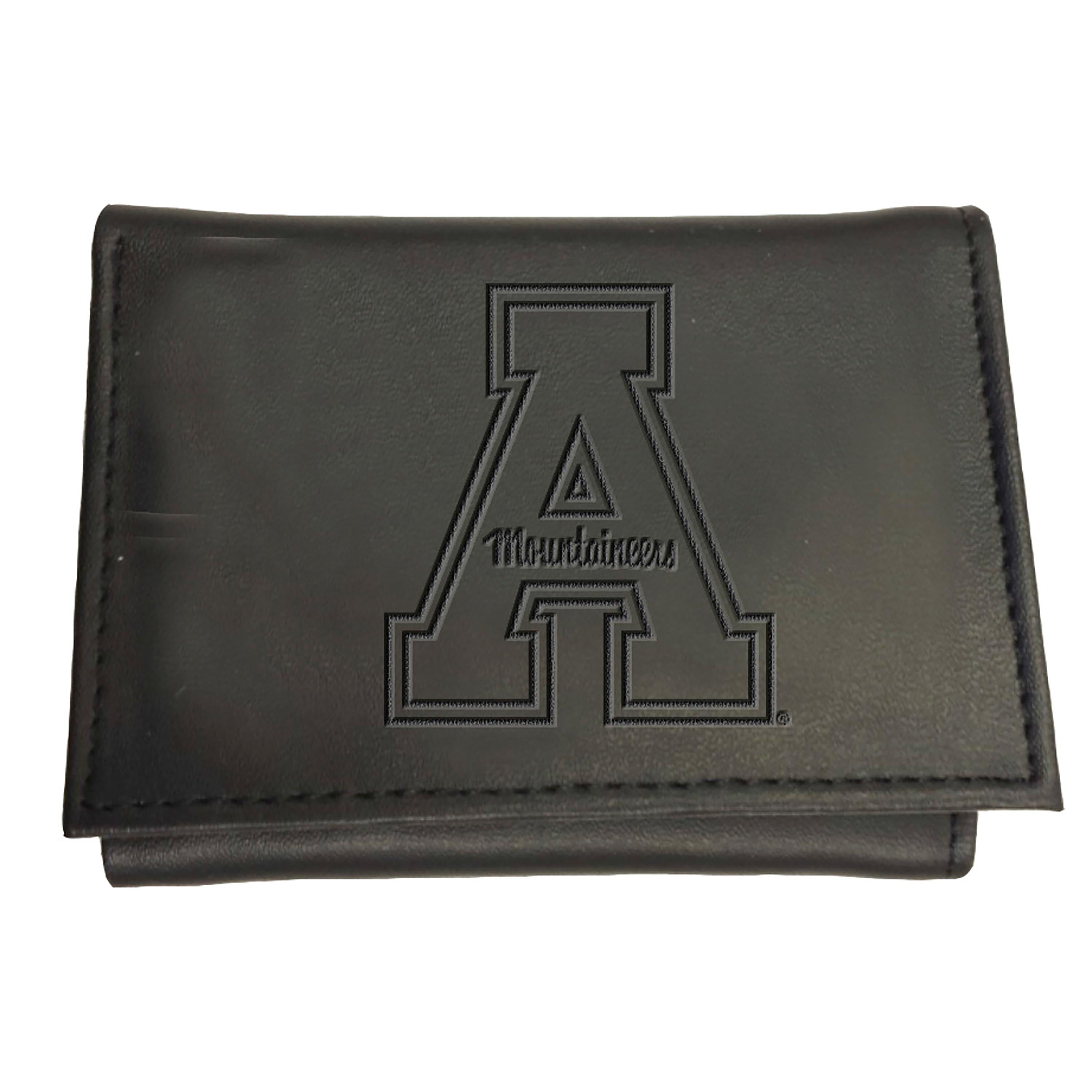Appalachian State University, Tri-Fold Wallet, Black - Sports Gifts, Sports Memorabilia, Sports Collectibles, Fan Shop