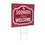 University of Oklahoma Coroplast Yard Sign, "Fans Welcome"