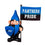Carolina Panthers, Flag Holder Gnome - Sports Collectibles, Sports Memorabilia, Sports Fan Shop, Sports Gifts