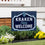 Seattle Kraken Coroplast Yard Sign, "Fans Welcome" - Sports Collectibles, Sports Memorabilia, Sports Fan Shop, Sports Gifts