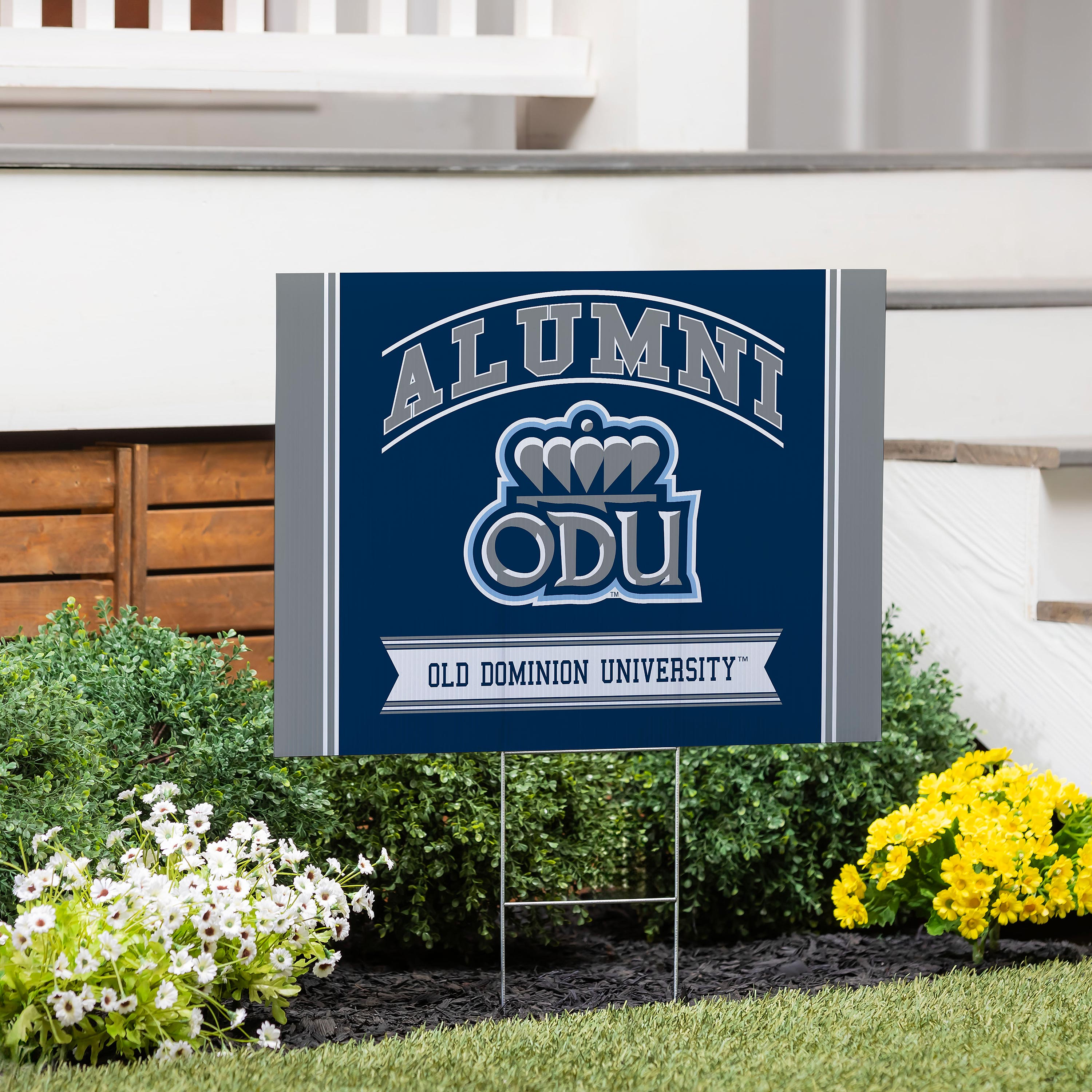 Old Dominion University Coroplast Yard Sign Alumni - Sports Collectibles, Sports Memorabilia, Sports Fan Shop, Sports Gifts