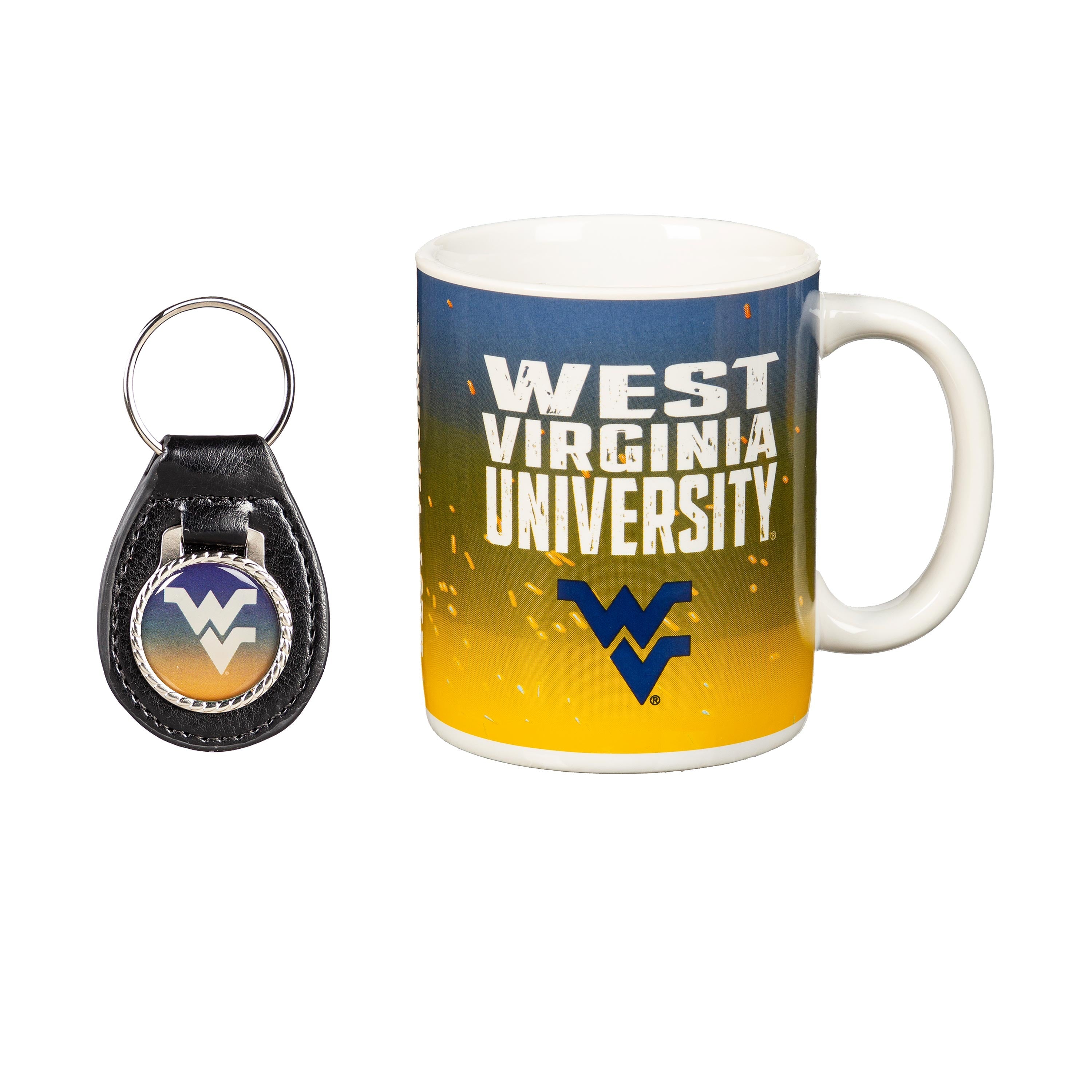 Cup Gift Set, West Virginia University - Sports Gifts, Sports Memorabilia, Sports Collectibles, Fan Shop