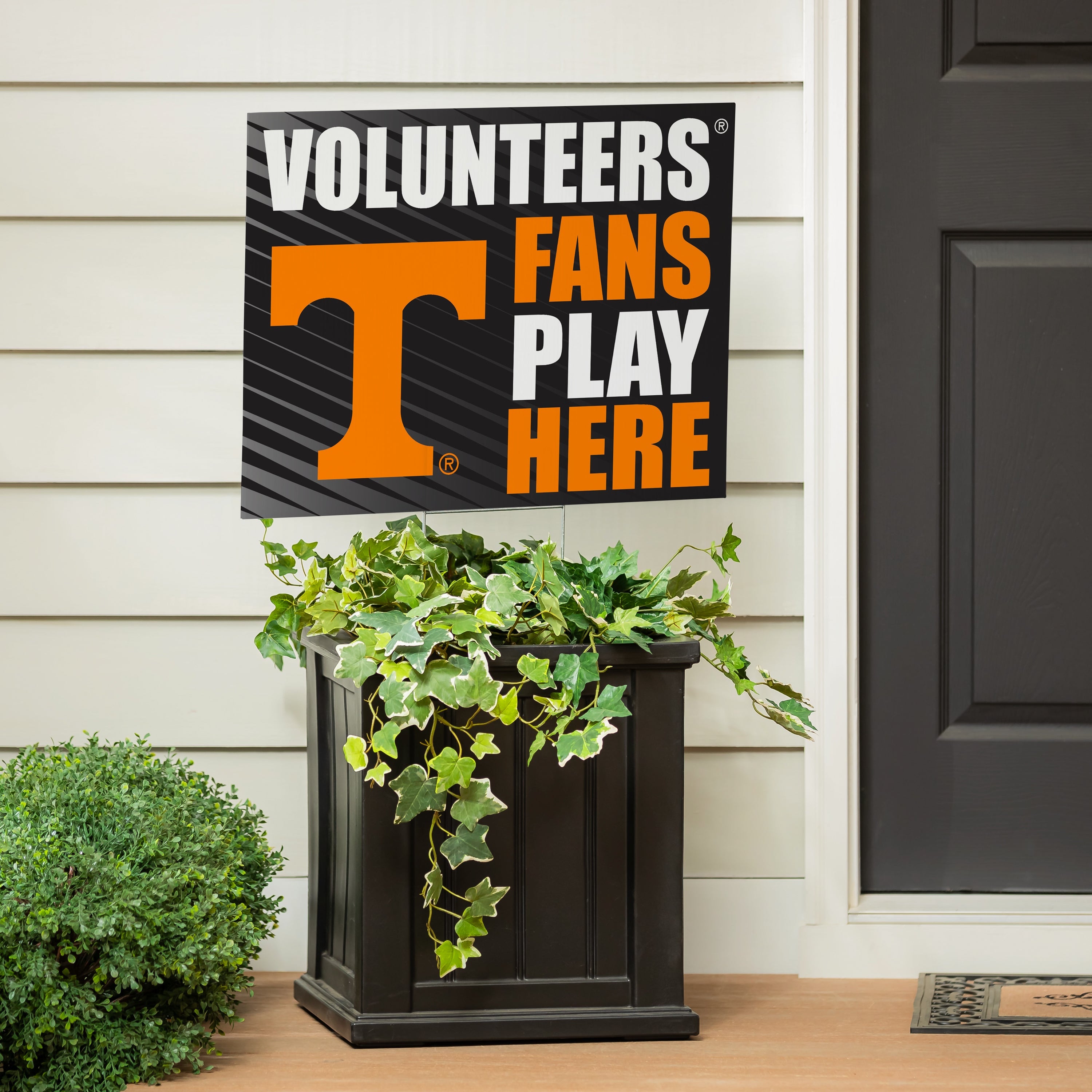 University of Tennessee Coroplast Yard Sign "Fans Play Here" - Sports Collectibles, Sports Memorabilia, Sports Fan Shop, Sports Gifts