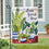 Love Grows Here Houseplants Garden Suede Flag - Sports Collectibles, Sports Memorabilia, Sports Fan Shop, Sports Gifts