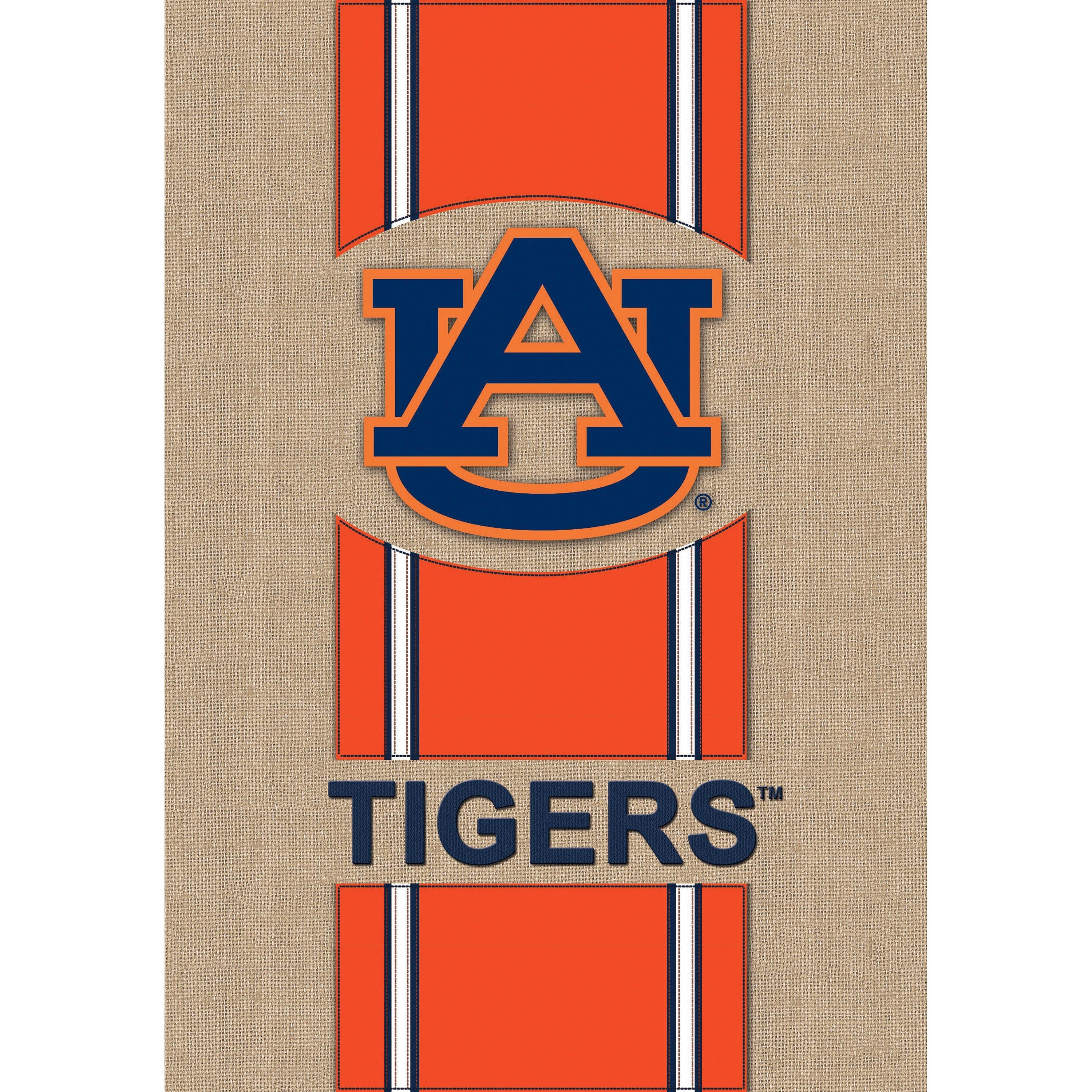 Flag, Burlap, Gar, Auburn University - Sports Collectibles, Sports Memorabilia, Sports Fan Shop, Sports Gifts