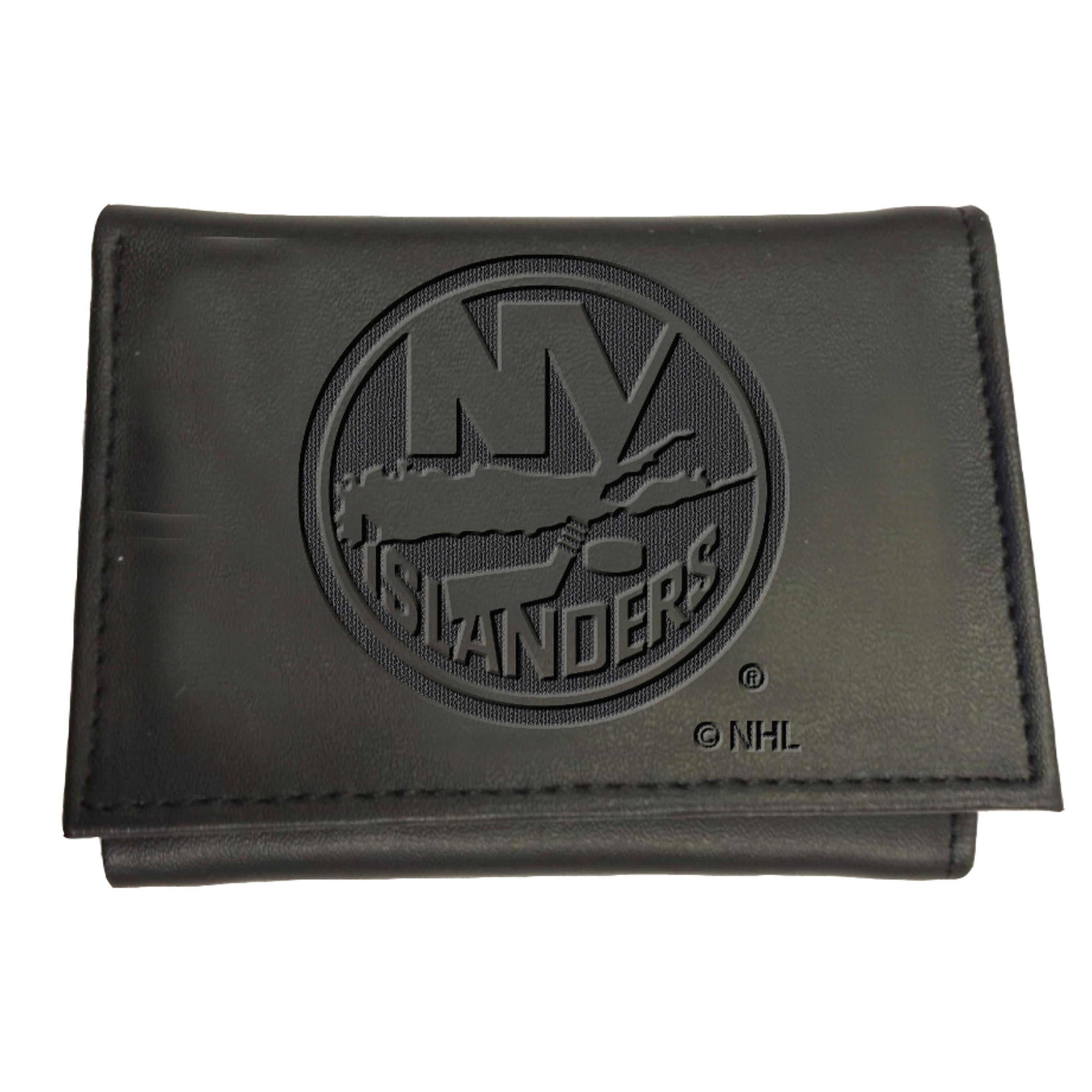 New York Islanders, Tri-Fold Wallet, Black - Sports Gifts, Sports Memorabilia, Sports Collectibles, Fan Shop