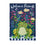 Whimsical Frog Garden Applique Flag