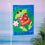 Frog's Summer Vacation Applique Garden Flag - Sports Collectibles, Sports Memorabilia, Sports Fan Shop, Sports Gifts