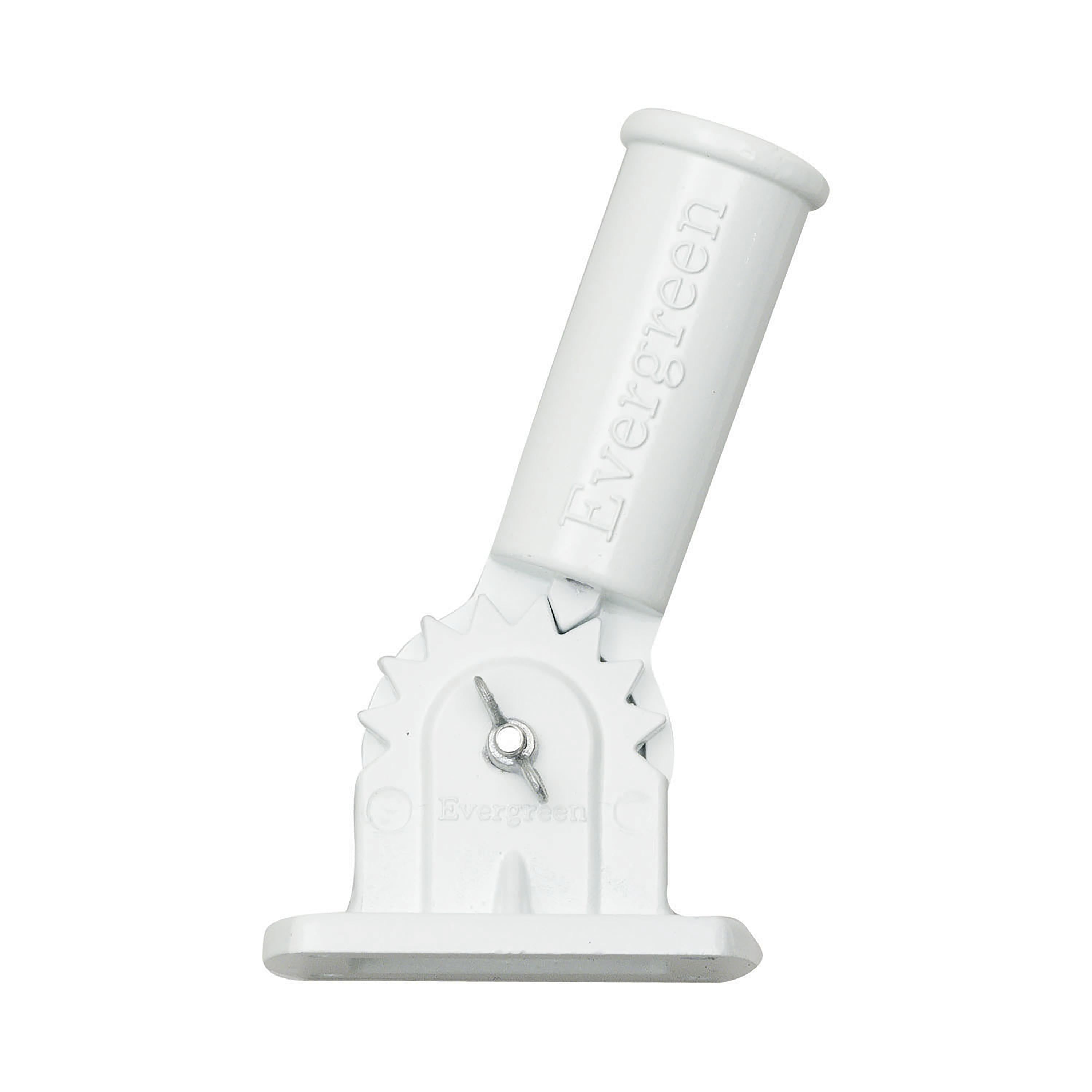 Adjustable Aluminum House Flag Bracket, White Finish - Sports Collectibles, Sports Memorabilia, Sports Fan Shop, Sports Gifts