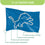 Detroit Lions Single Sided Flag w/ 2 Grommets, 3'x5' - Sports Gifts, Sports Memorabilia, Sports Collectibles, Fan Shop
