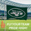 3'x5' Single Sided Flag w/ 2 Grommets, New York Jets - Sports Gifts, Sports Memorabilia, Sports Collectibles, Fan Shop