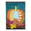 Pattern Pumpkin on Teal Applique Garden Flag - Sports Collectibles, Sports Memorabilia, Sports Fan Shop, Sports Gifts