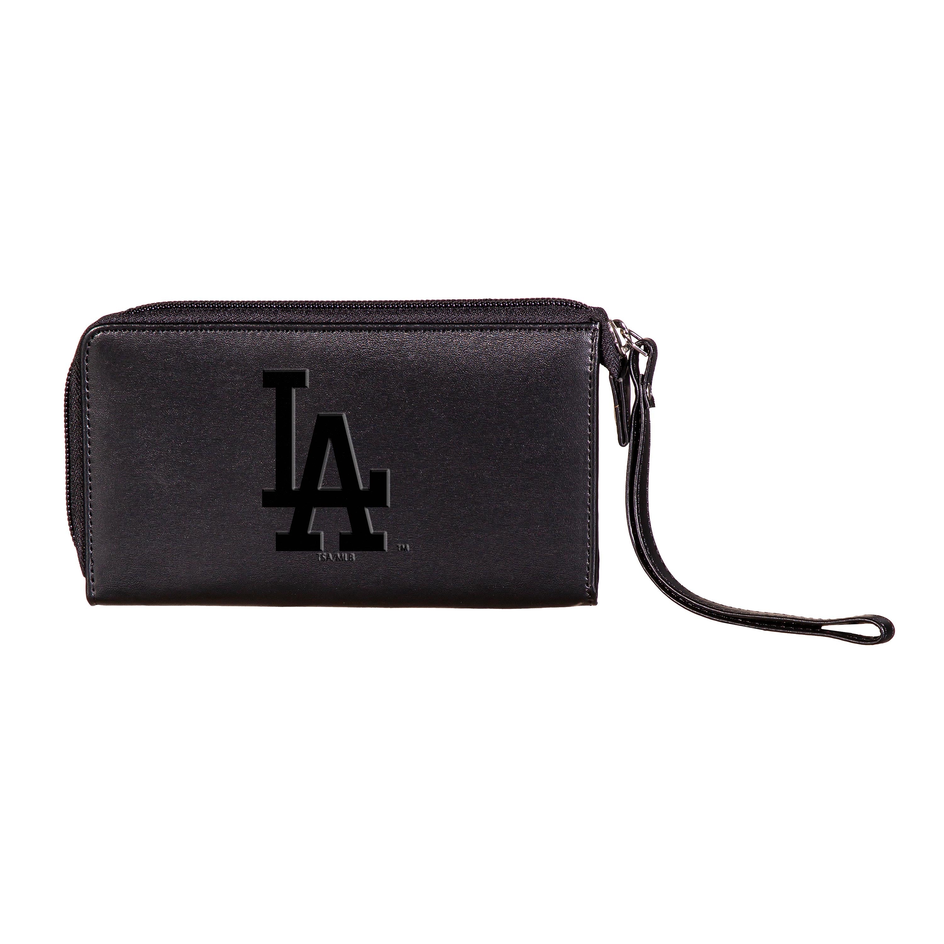 Los Angeles Dodgers Wristlet Wallet Black - Sports Gifts, Sports Memorabilia, Sports Collectibles, Fan Shop