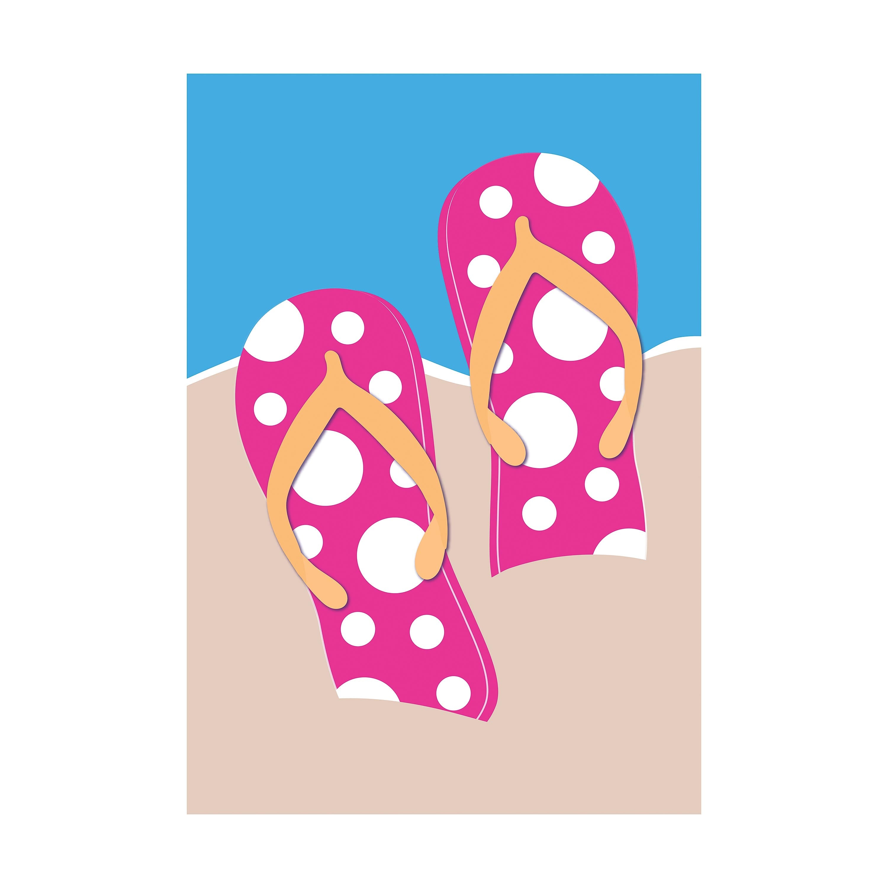 Flip Flop Basic Applique Garden Flag - Sports Gifts, Sports Memorabilia, Sports Collectibles, Fan Shop