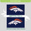 3'x5' Single Sided Flag w/ 2 Grommets, Denver Broncos