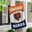 Chicago Bears Suede Flag, House - Sports Collectibles, Sports Memorabilia, Sports Fan Shop, Sports Gifts