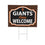 San Francisco Giants Coroplast Yard Sign, "Fans Welcome"