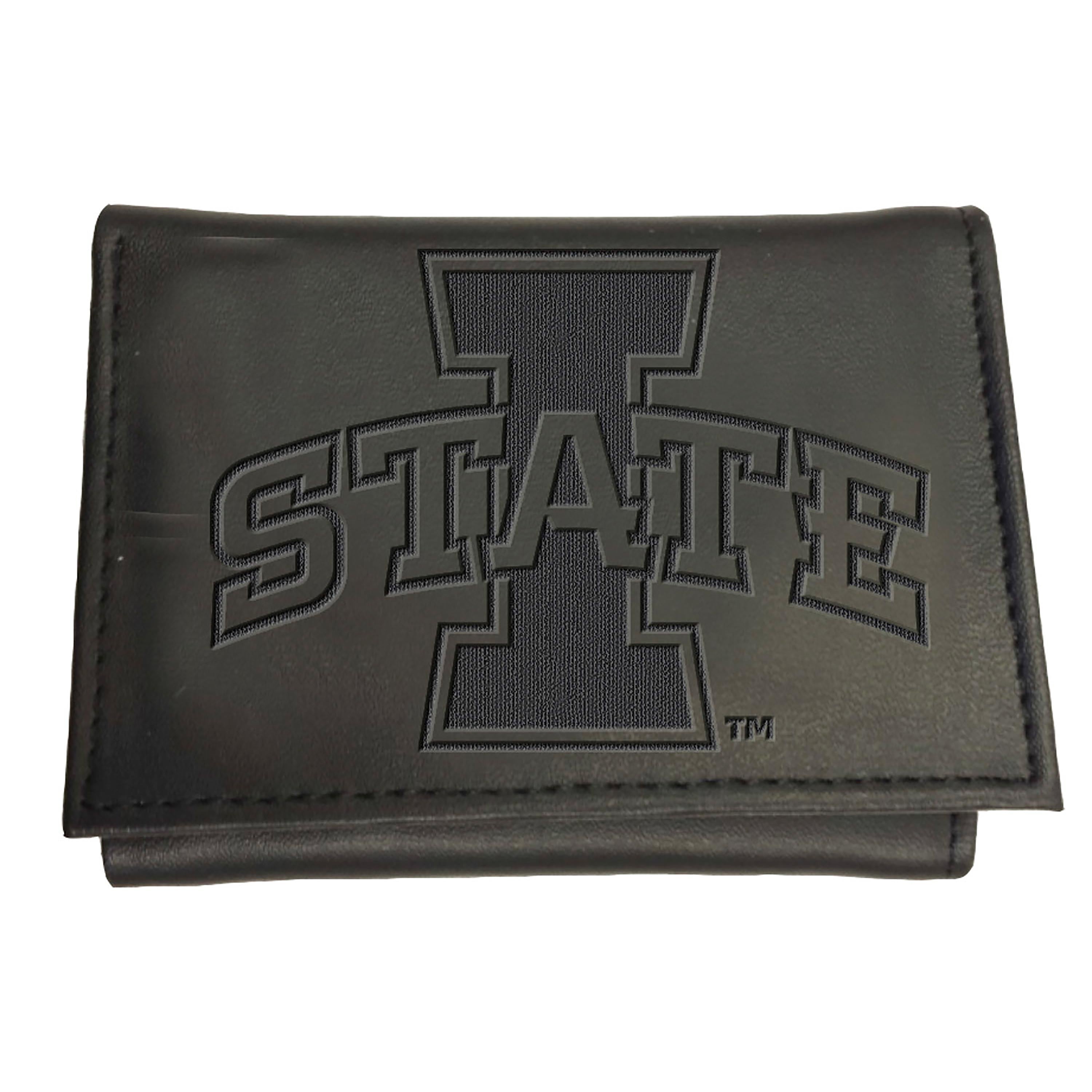 Iowa State University, Tri-Fold Wallet, Black - Sports Gifts, Sports Memorabilia, Sports Collectibles, Fan Shop