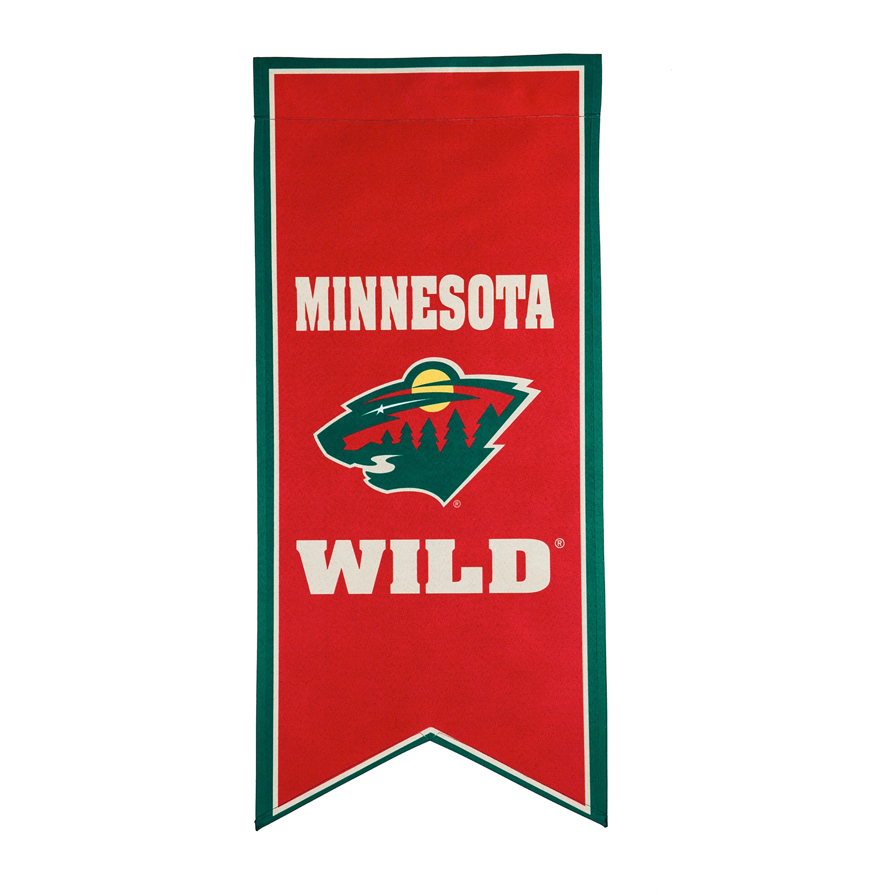 Minnesota Wild, Flag Banner - Sports Collectibles, Sports Memorabilia, Sports Fan Shop, Sports Gifts