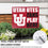 University of Utah Coroplast Yard Sign "Fans Play Here" - Sports Collectibles, Sports Memorabilia, Sports Fan Shop, Sports Gifts