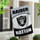 Las Vegas Raiders Suede Flag, House - Sports Collectibles, Sports Memorabilia, Sports Fan Shop, Sports Gifts