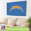 Los Angeles Chargers Single Sided Estate Flag with 2 Grommets, 3'x5'