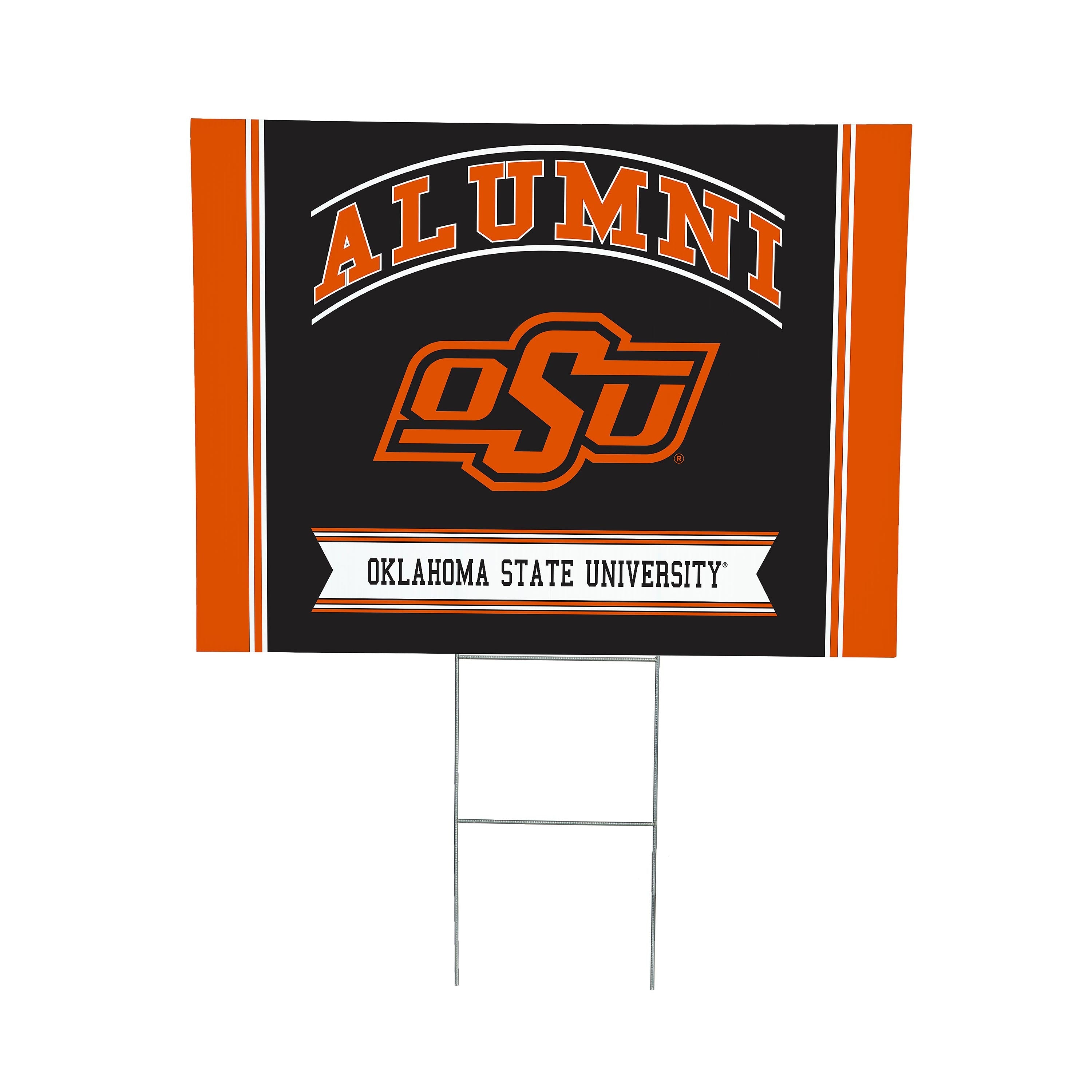 Oklahoma State University Coroplast Yard Sign Alumni - Sports Collectibles, Sports Memorabilia, Sports Fan Shop, Sports Gifts