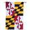 Maryland State Flag House Applique Flag - Sports Collectibles, Sports Memorabilia, Sports Fan Shop, Sports Gifts