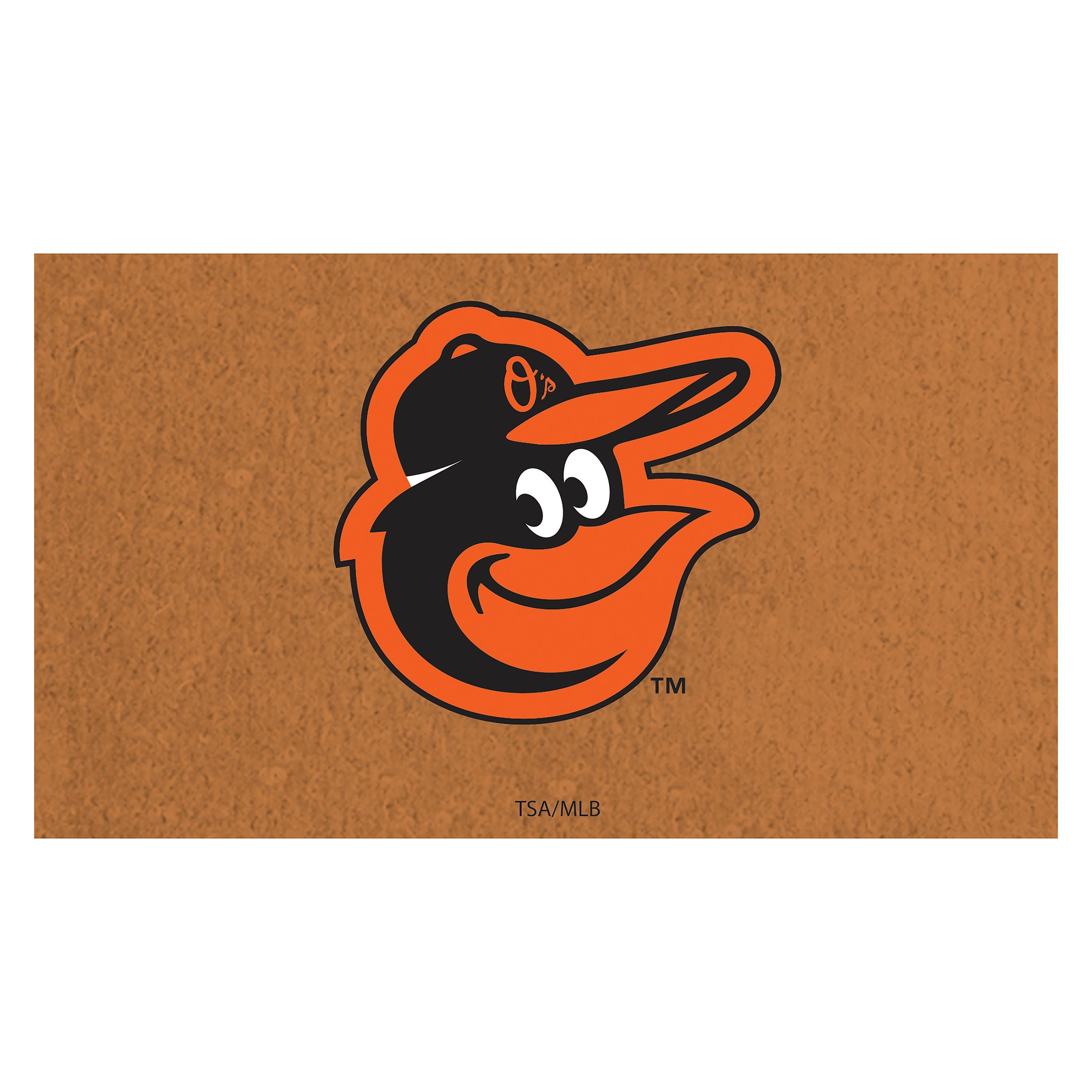 Baltimore Orioles Coir Mat 16"x28" - Sports Collectibles, Sports Memorabilia, Sports Fan Shop, Sports Gifts