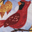 Cardinal in Fall Tree Applique Garden Flag - Sports Gifts, Sports Memorabilia, Sports Collectibles, Fan Shop