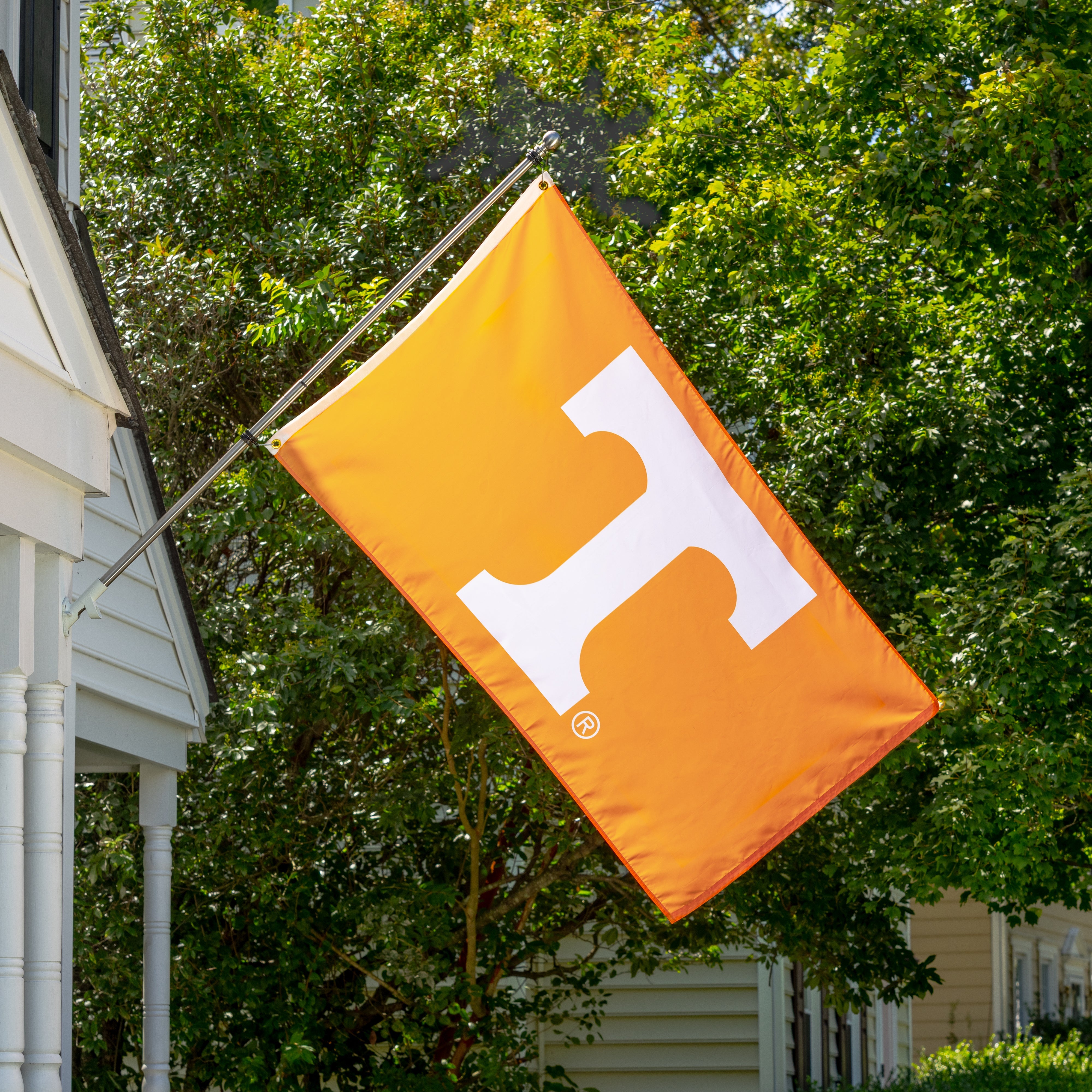 University of Tennessee Single Sided Estate Flag with 2 Grommets, 3'x5' - Sports Gifts, Sports Memorabilia, Sports Collectibles, Fan Shop