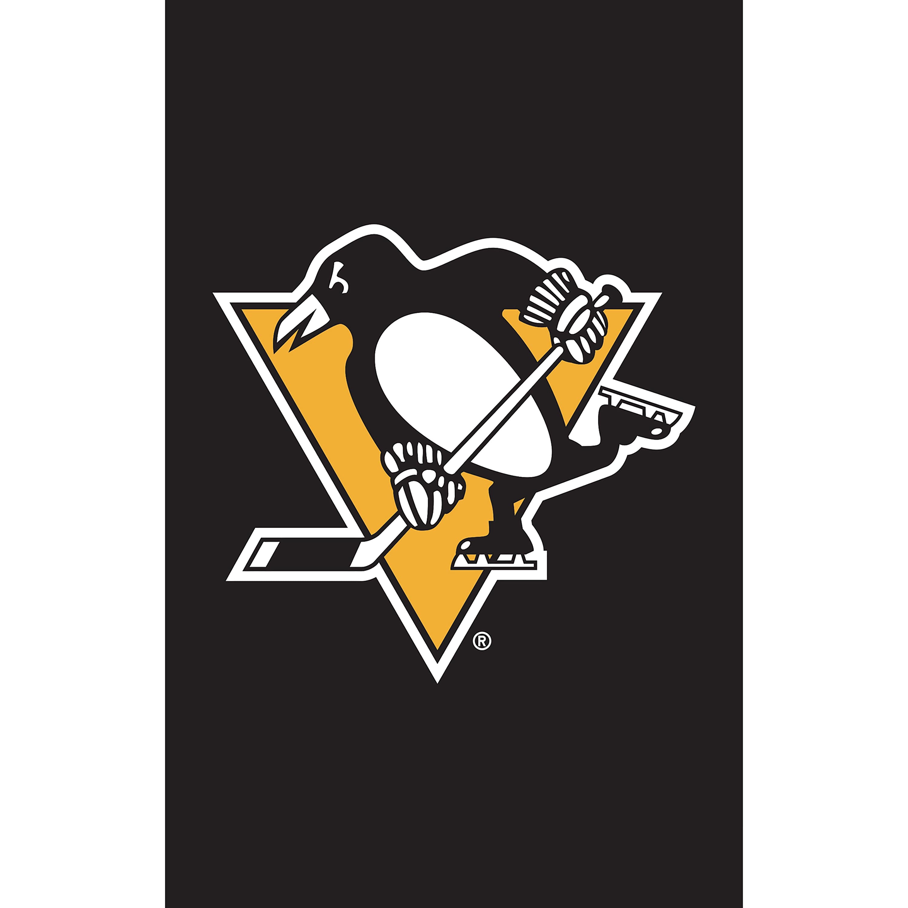 Applique Flag, Reg, Pittsburgh Penguins - Sports Collectibles, Sports Memorabilia, Sports Fan Shop, Sports Gifts