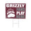 University of Montana Coroplast Yard Sign "Fans Play Here" - Sports Collectibles, Sports Memorabilia, Sports Fan Shop, Sports Gifts