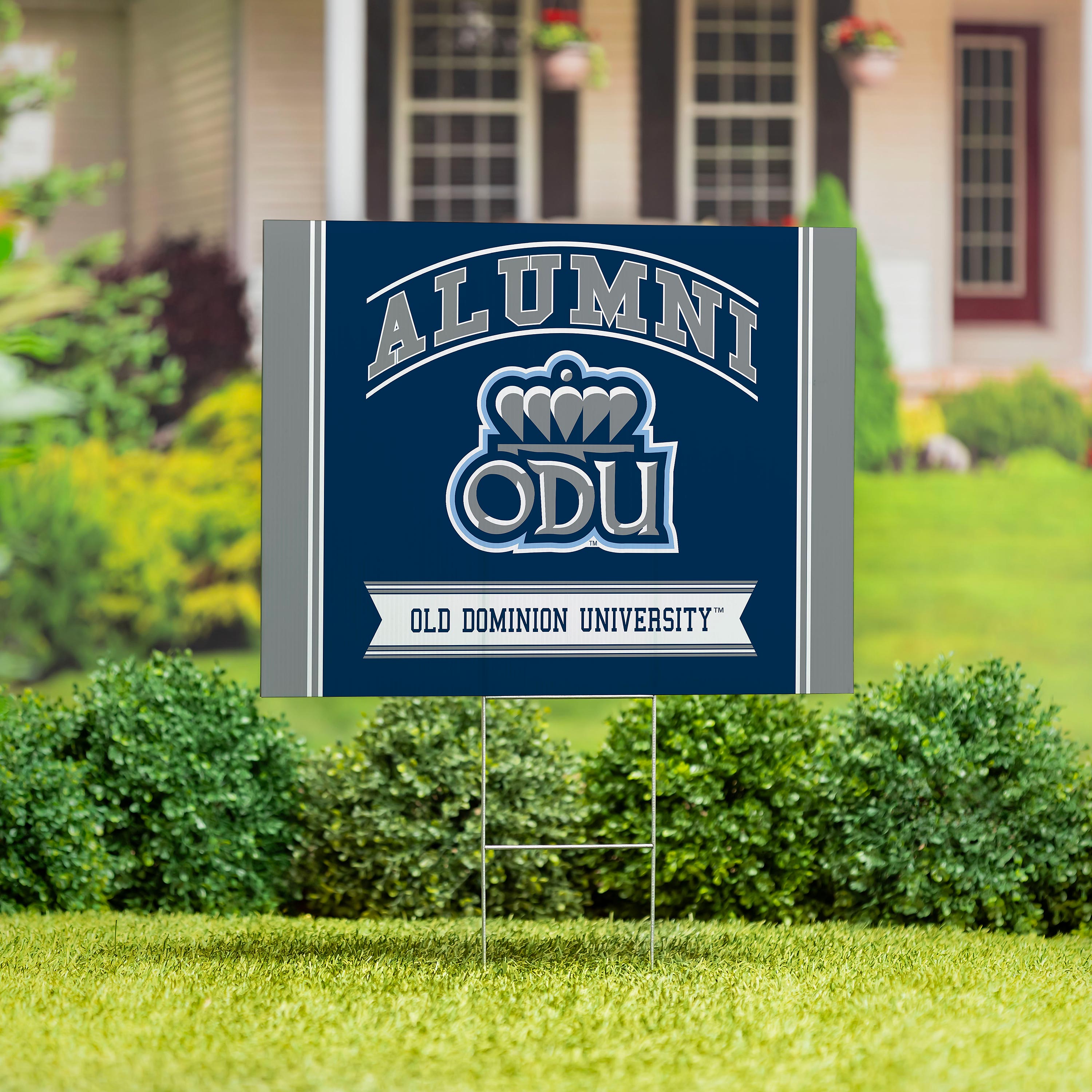 Old Dominion University Coroplast Yard Sign Alumni - Sports Collectibles, Sports Memorabilia, Sports Fan Shop, Sports Gifts
