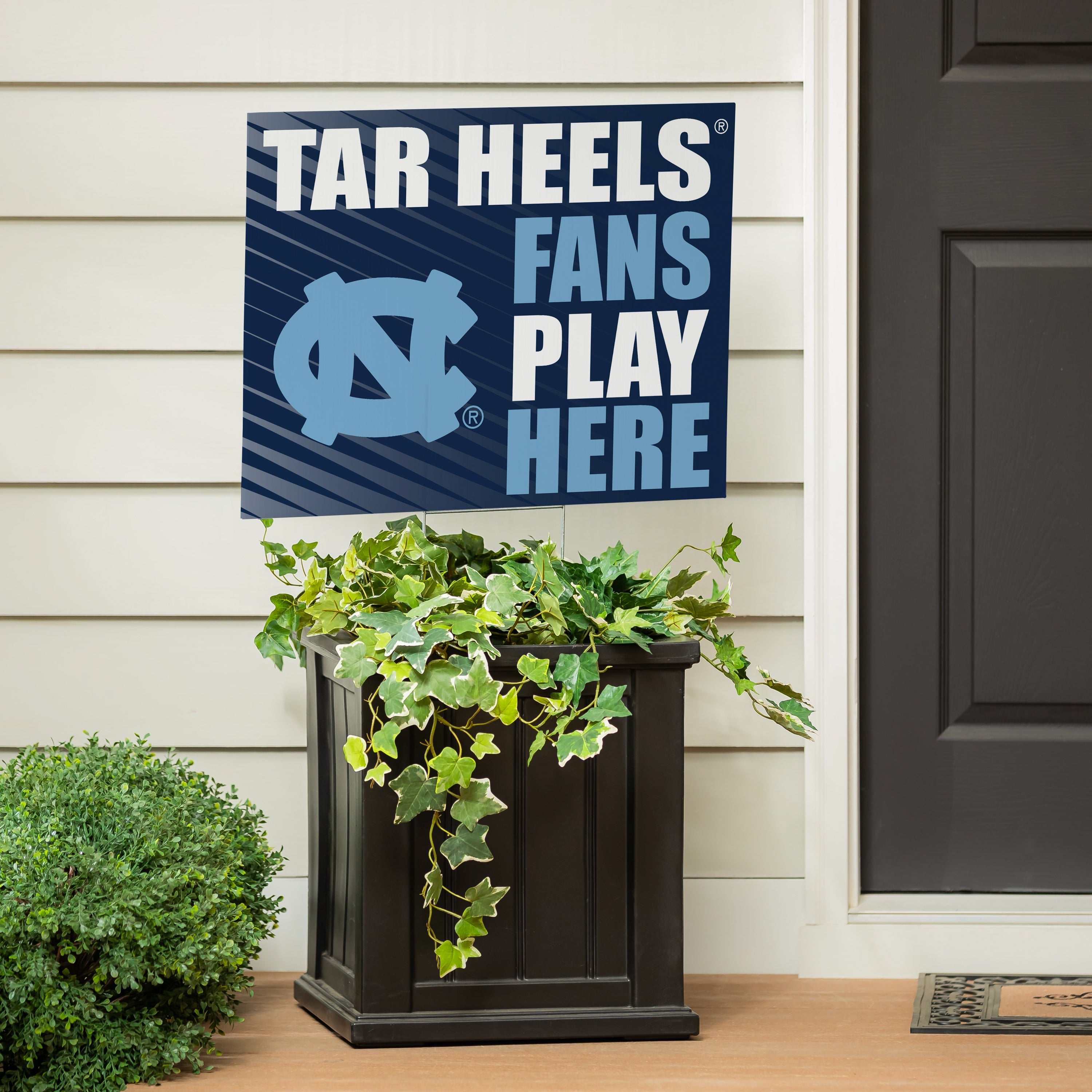 University of North Carolina Coroplast Yard Sign "Fans Play Here" - Sports Collectibles, Sports Memorabilia, Sports Fan Shop, Sports Gifts