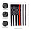 Thin Red Line Garden Applique Flag - Sports Collectibles, Sports Memorabilia, Sports Fan Shop, Sports Gifts