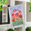 Poppy's and Hummingbirds Burlap House Flag - Sports Collectibles, Sports Memorabilia, Sports Fan Shop, Sports Gifts
