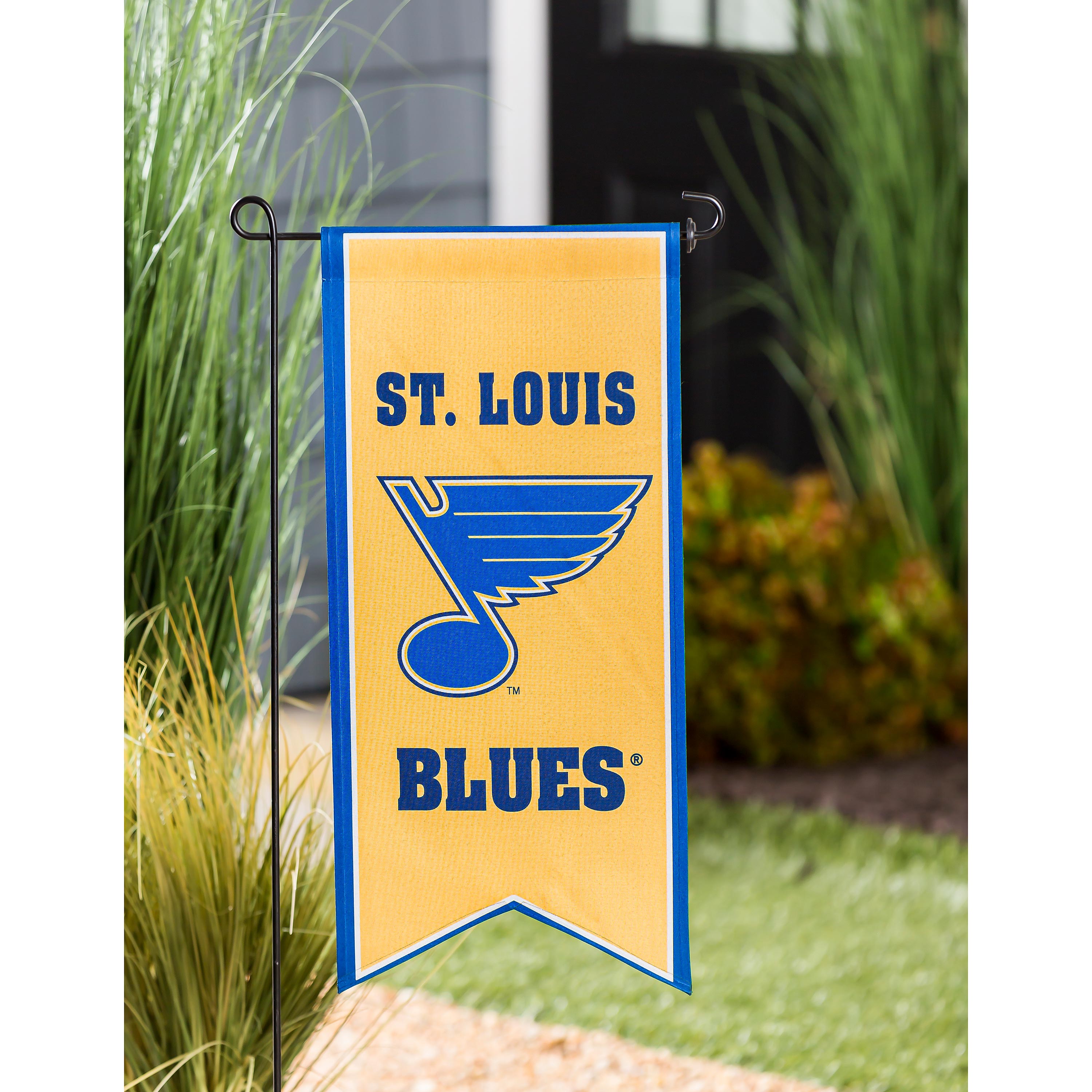 St Louis Blues, Flag Banner - Sports Collectibles, Sports Memorabilia, Sports Fan Shop, Sports Gifts