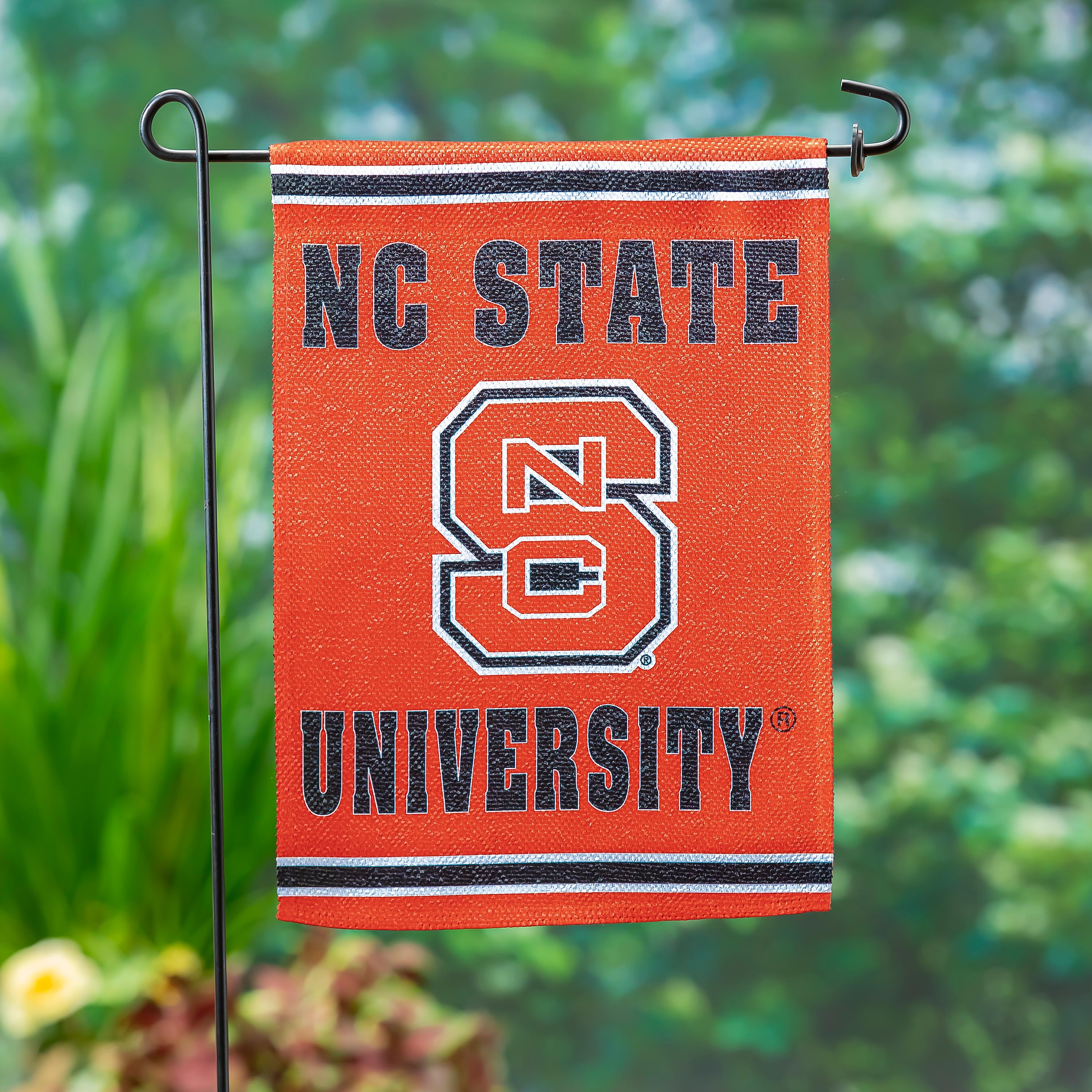 Embossed Suede Flag, GDN Size, North Carolina State University - Sports Collectibles, Sports Memorabilia, Sports Fan Shop, Sports Gifts