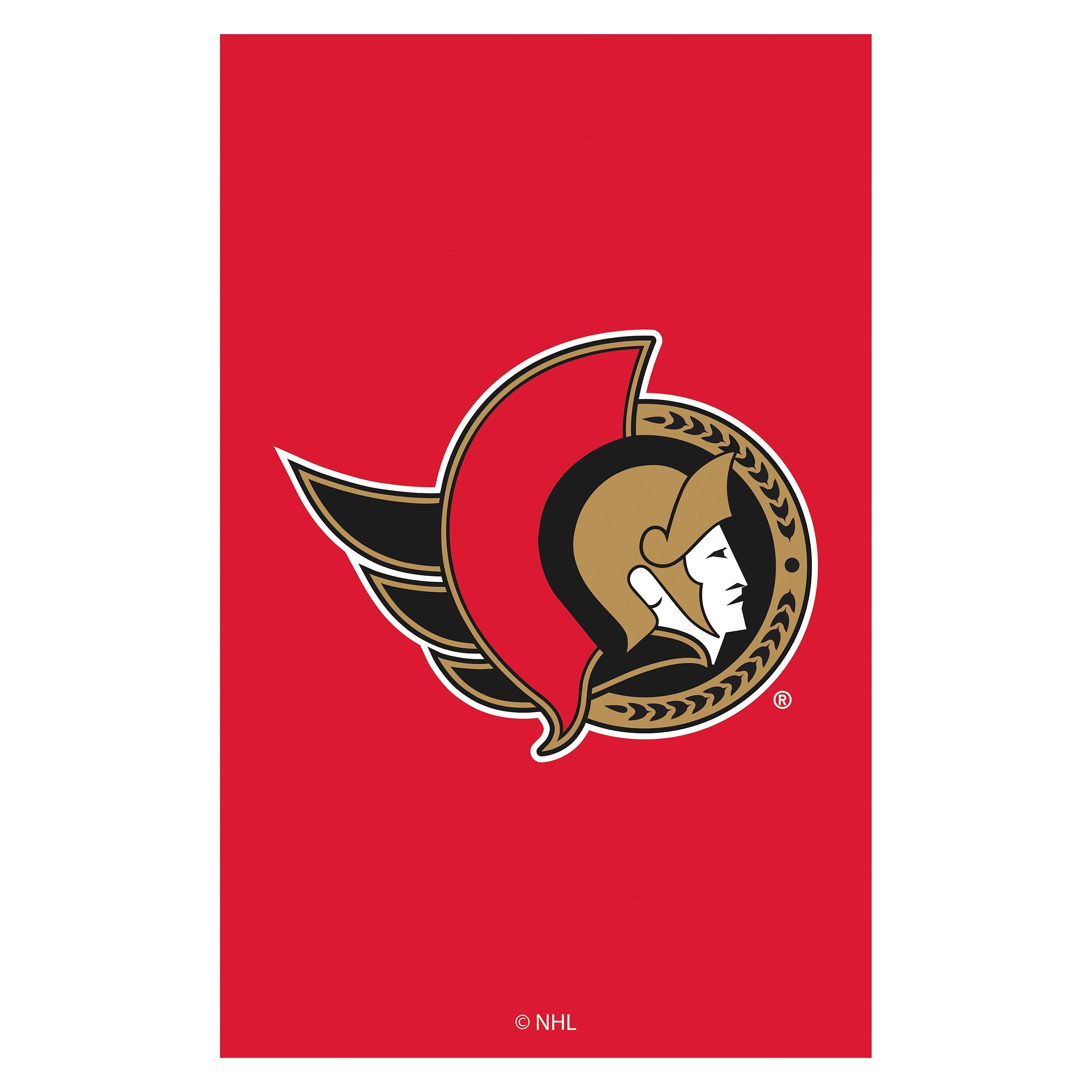 Applique Flag, Gar., Ottawa Senators - Sports Collectibles, Sports Memorabilia, Sports Fan Shop, Sports Gifts